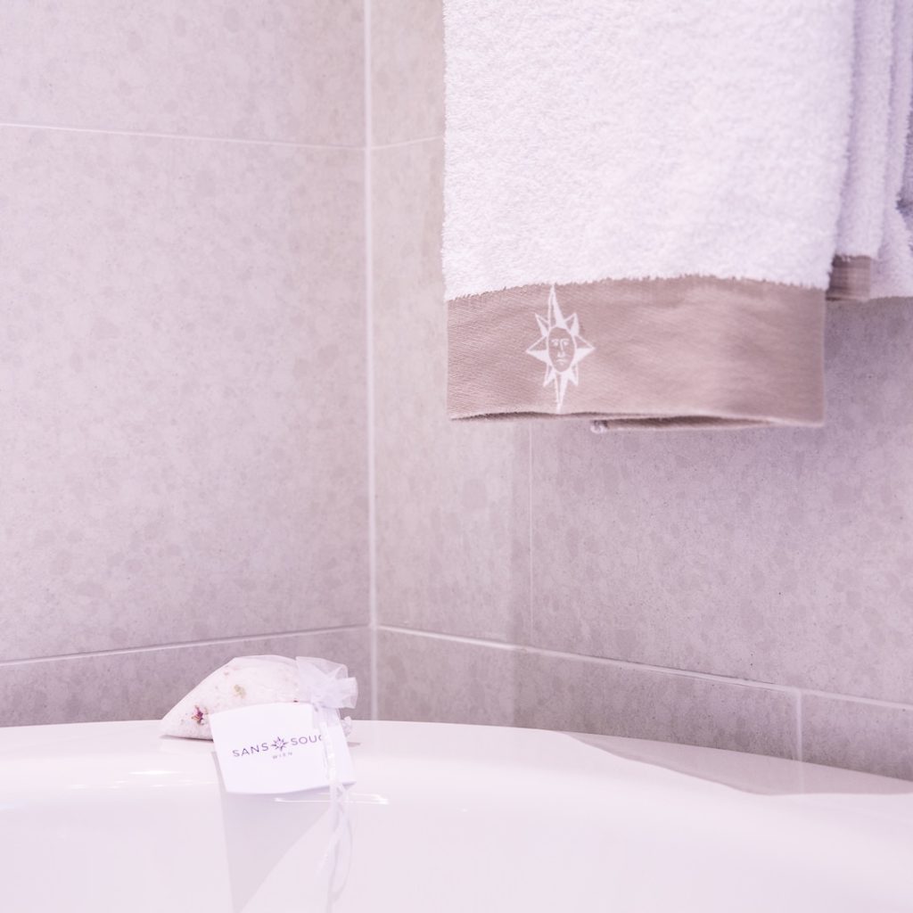 Sel de bain de l'hotel sans souci