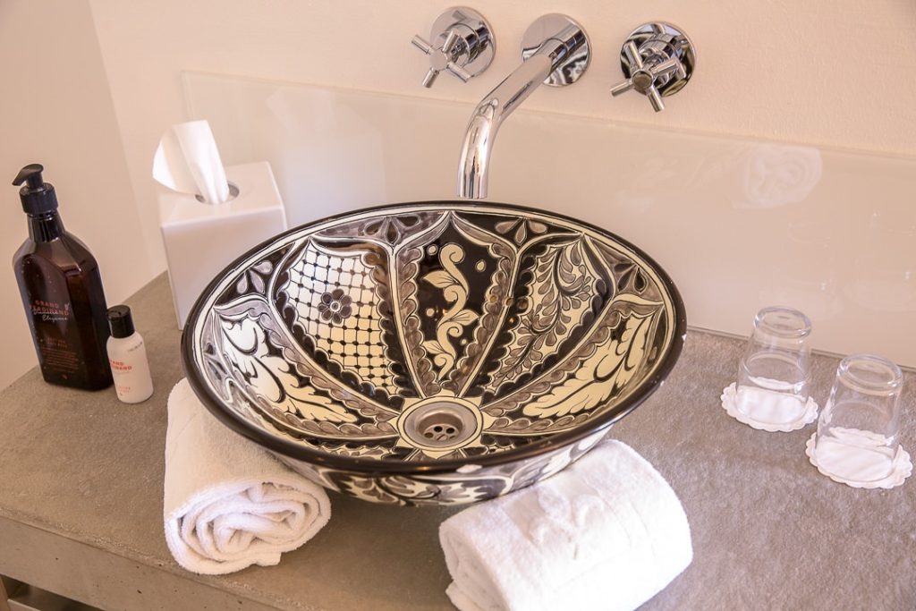 L'hotel Wiesler côté salle de bain
