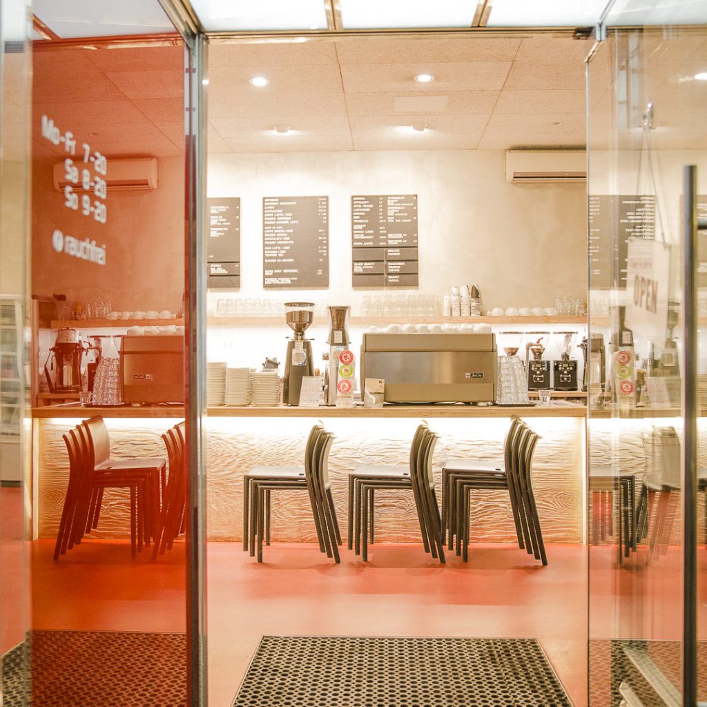Intérieur café tribeka Graz Autiche
