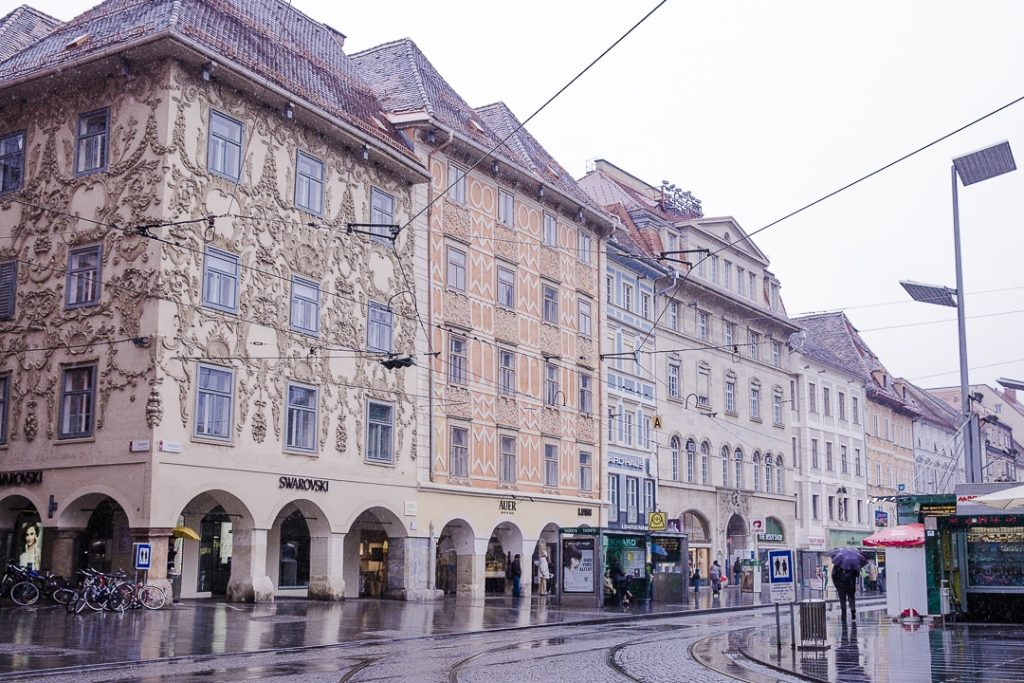 Façade de la boutique Swarovsky Graz, Autriche