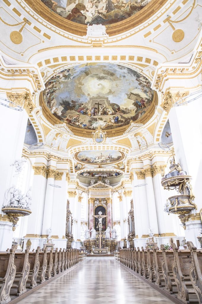 l'Eglise de l'abbaye de Wiblingen - Ulm, Allemagne
