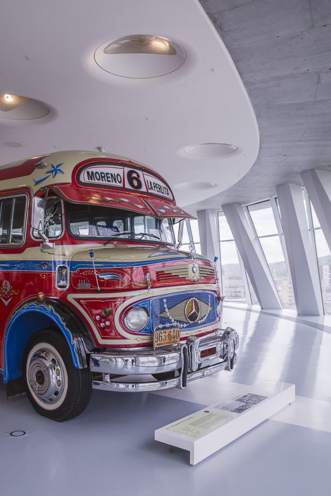 Le bus sud américain du musée mercedes