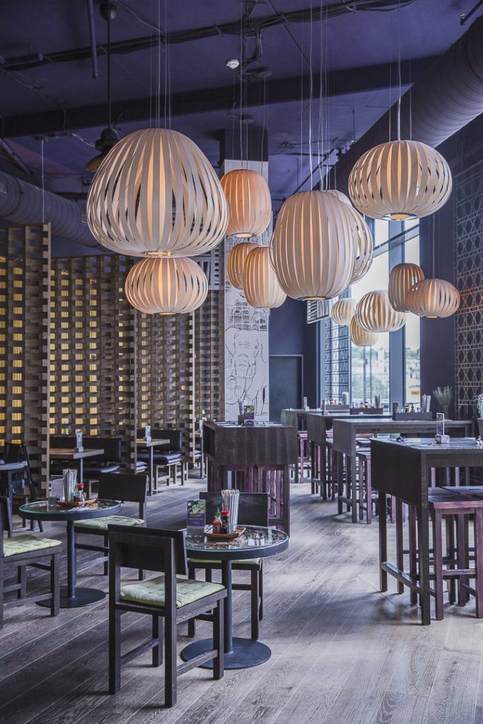 Décoration intérieur du restaurant le Gin Yuu Stuttgart