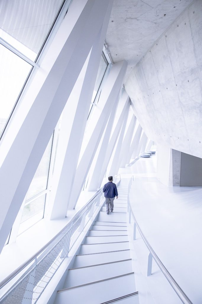 Lignes du musée Mercedes Stuttgart