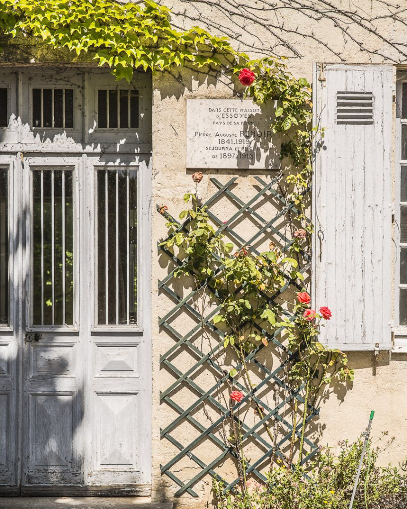 Perron de la maison des Renoir