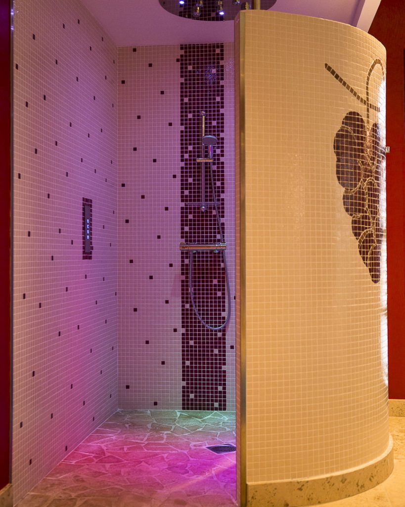 douche tropicale spa l'auberge du lac aube
