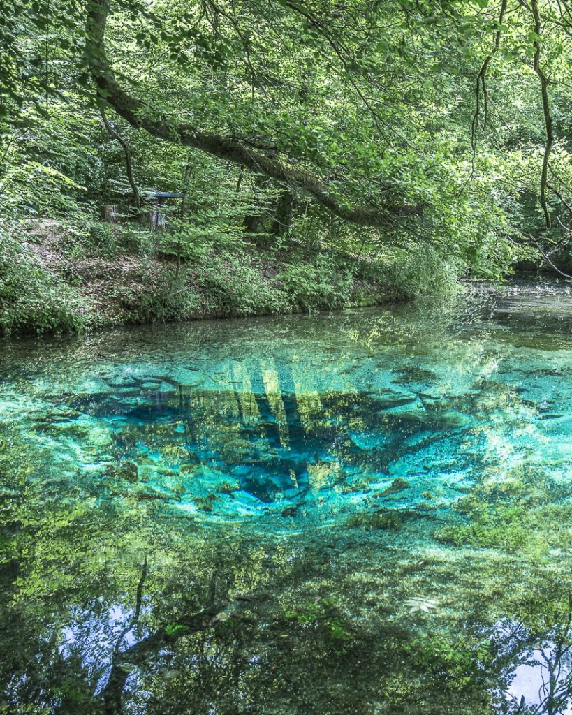 La source bleue Haute marne