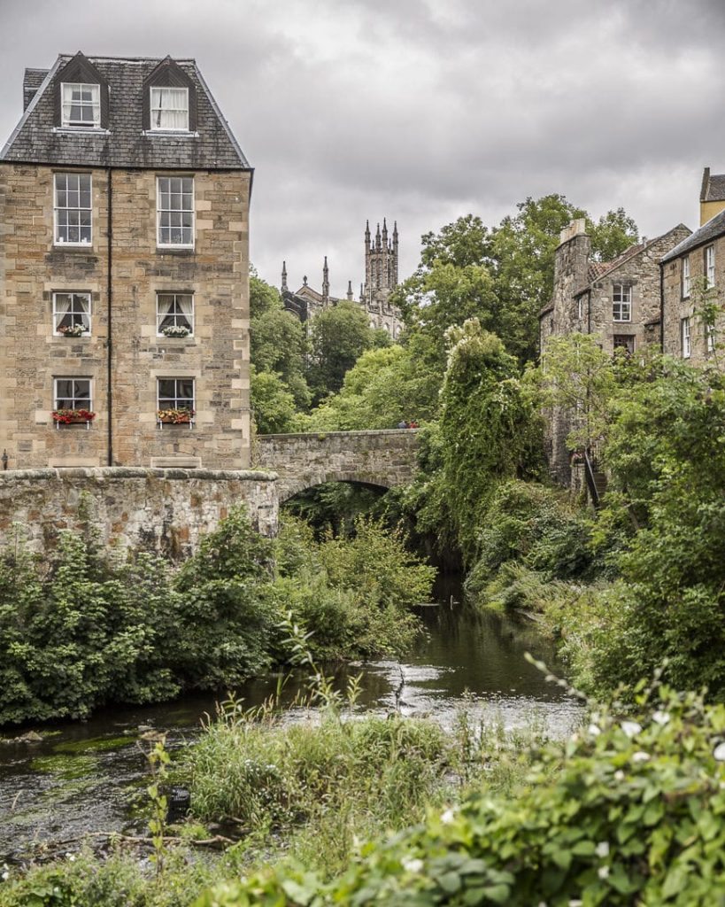 Sur la rivière Leith, à Dean Village - Edimbourg, Ecosse