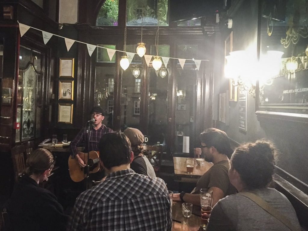 Musique live au The Mitre Edimbourg, Ecosse