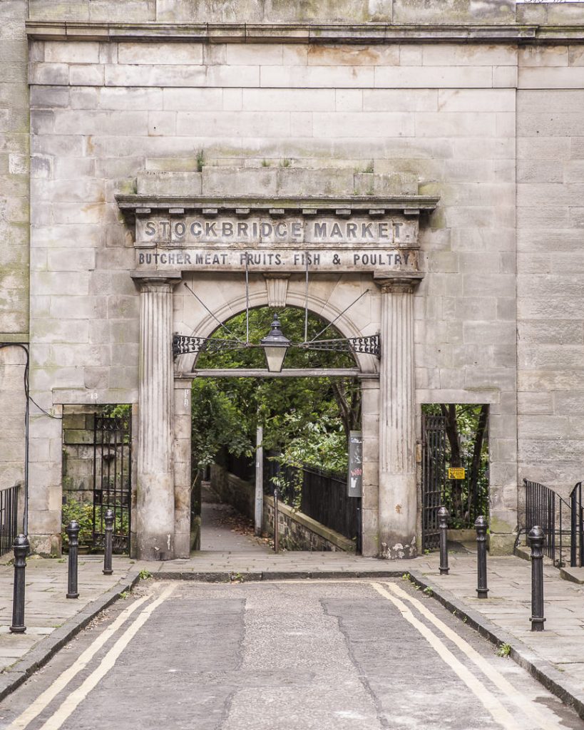 Stockbridge market - edimbourg Ecosse