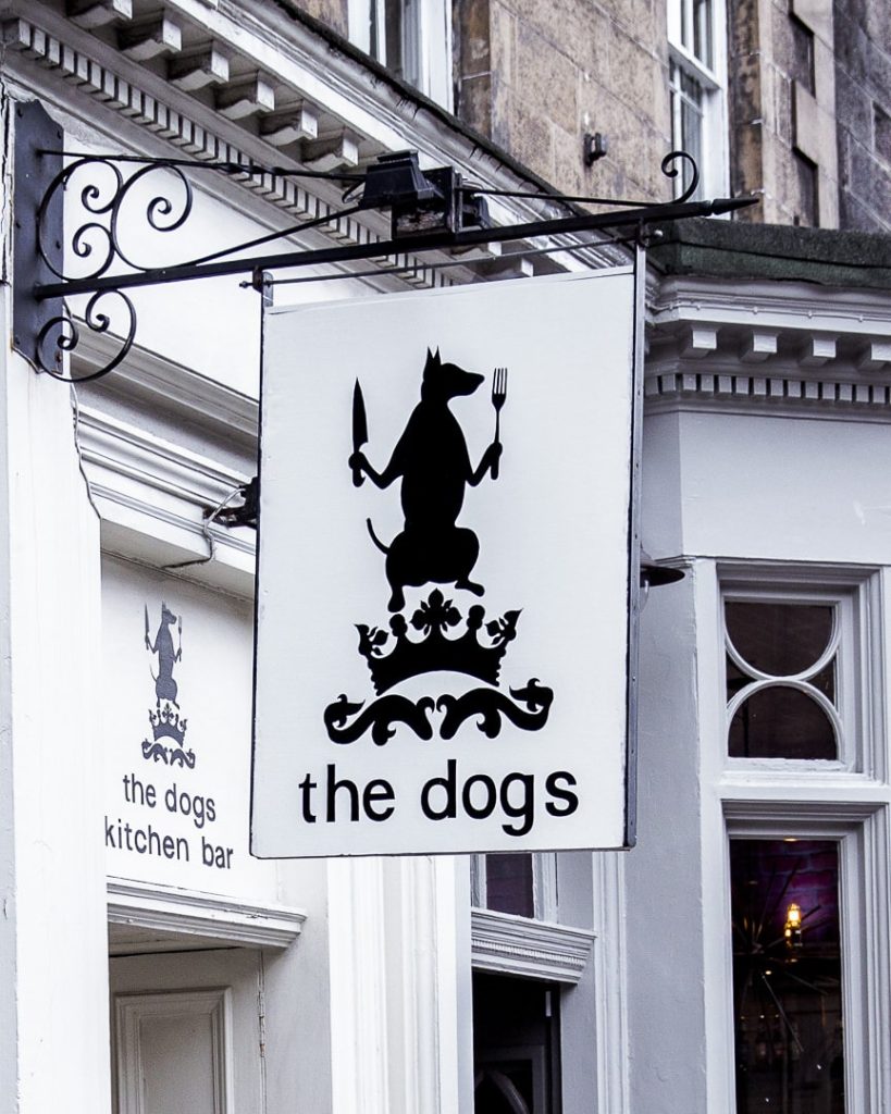 The dogs, super resto d'Edimbourg