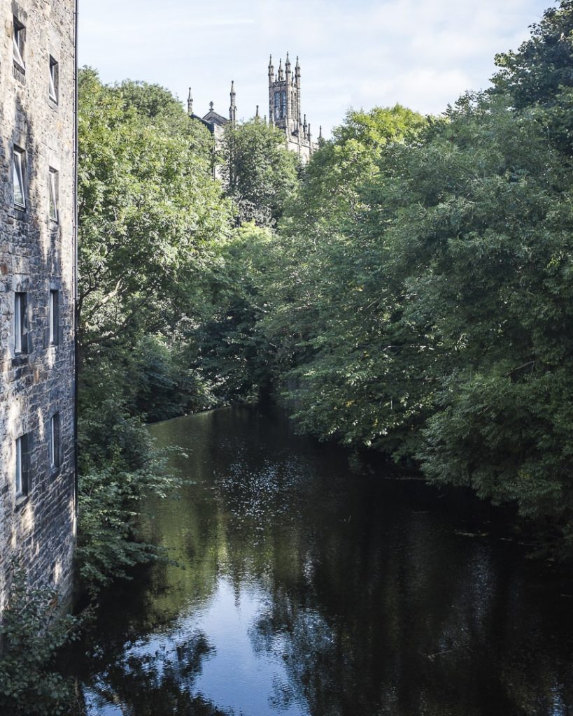 Sur le pont de Dean village - Edimbourg Ecosse