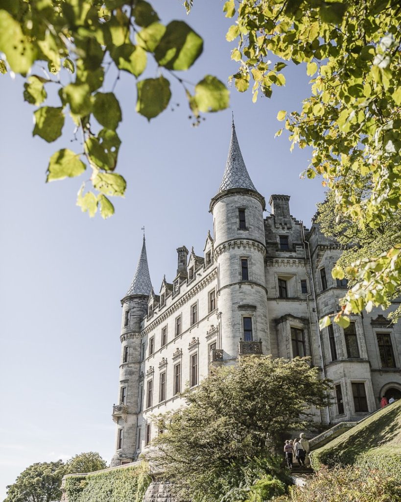 Chateau de Dunrobin sur la north coast 500 en Ecosse