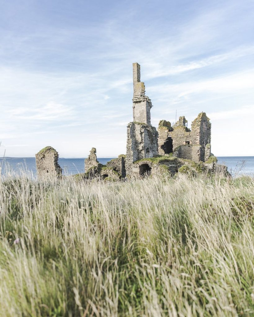 Les ruines du chateau de Sinclair-Girnigoe - Caithness Ecosse