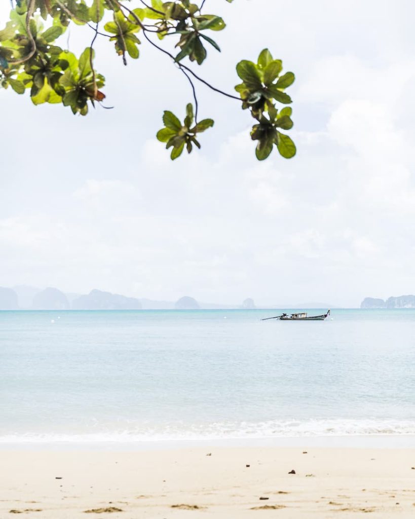 Plage du Six senses à Koh Yao Noi - Baie de Phang Nga Thailande