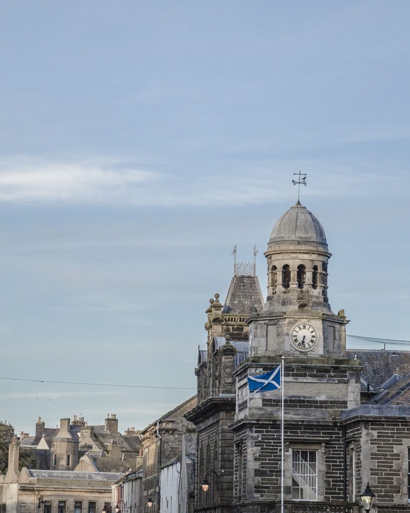 Rue principale de Wick - Ecosse