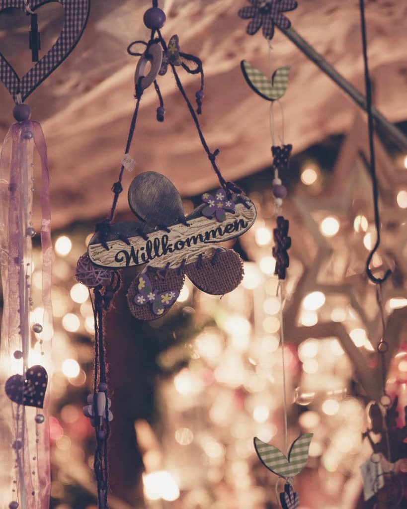 Trouver les décorations sur les marchés de Noël en Allemagne