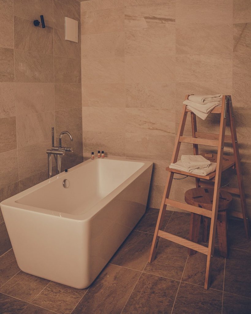 Salle de bain de l'hotel Obertsdorf en Bavière - allemagne