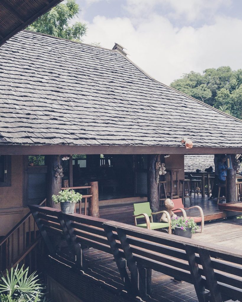 Nord de la thailande - la terrasse Baan Mon Muan