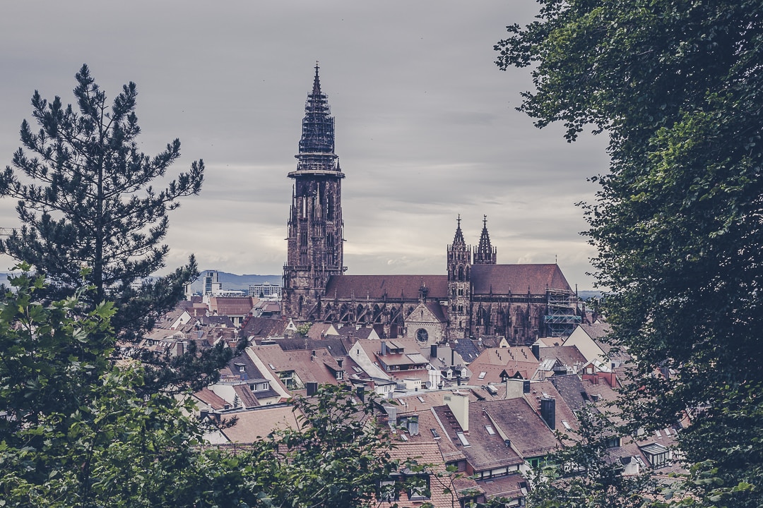 Visiter Fribourg allemagne - vue sur la cathedrale