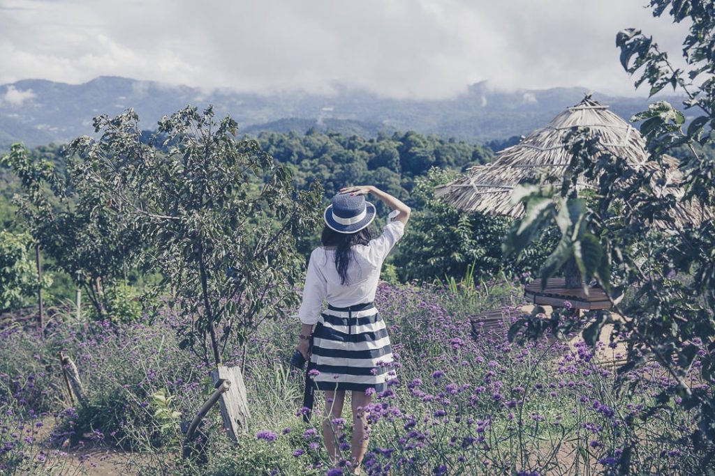 projets royaux nord de la thailande – ambiance dans les jardins