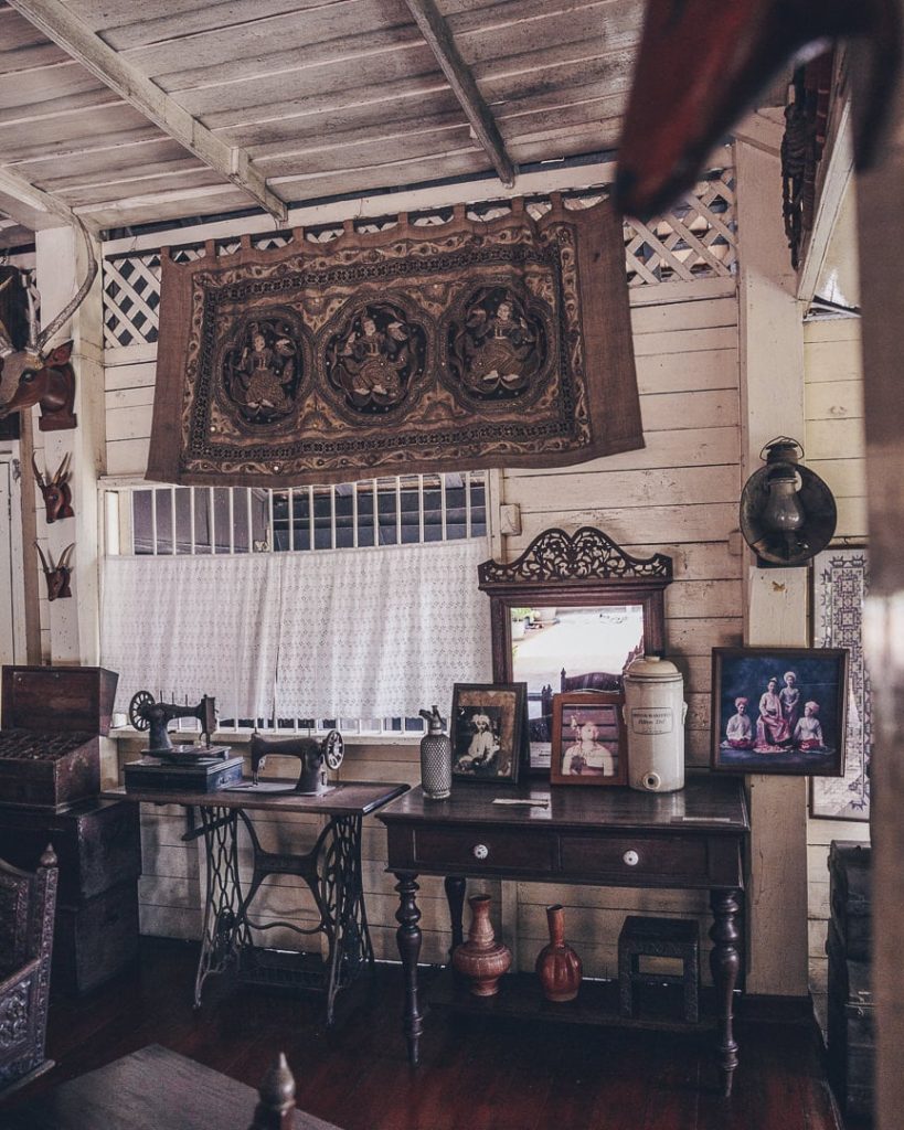 Ban Sao Nak, une maison traditionnelle en teck de Lampang