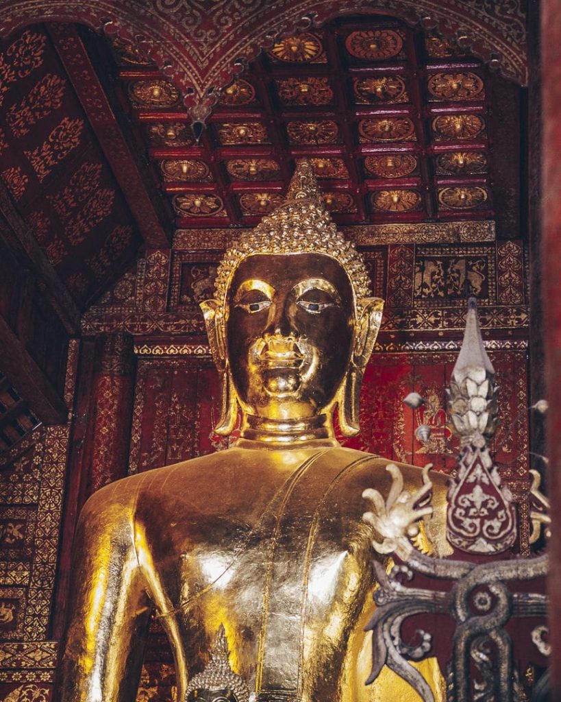Wat Pha That Lampang Luang - le regard de Bouddha