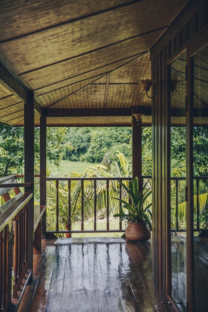 ou dormir a chiang rai – Bambuh boutique homestay bonne adresse terrasse long house etage 2