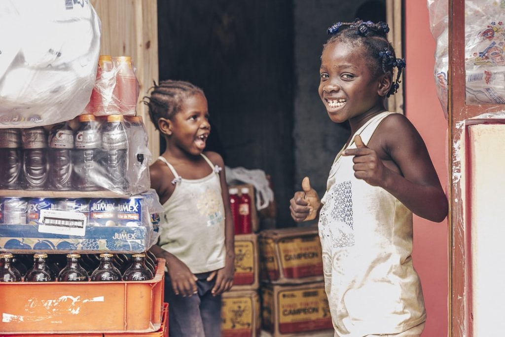 Portrait d'enfant Haïti