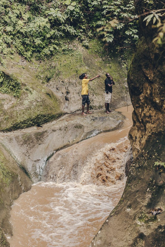 bassin bleu - visiter Jacmel Haiti