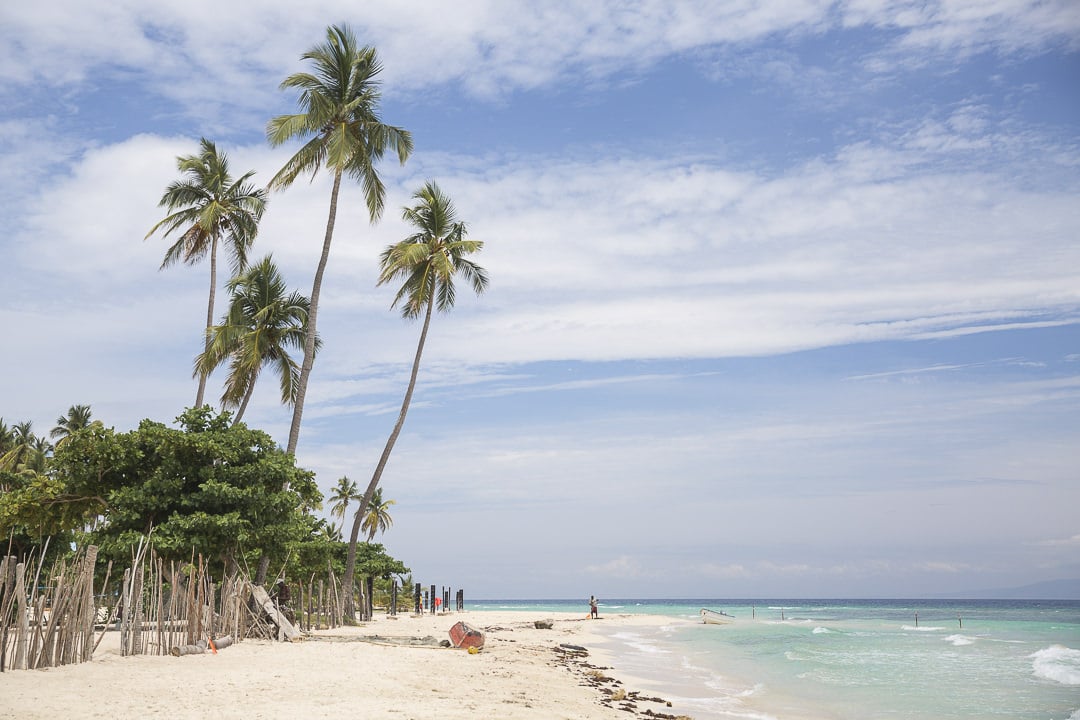 Plage de bananier à Petit Goâve, Haiti