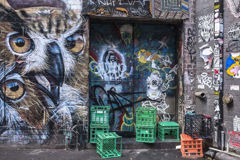 Street art Melbourne, un terrible bazarre - Australie