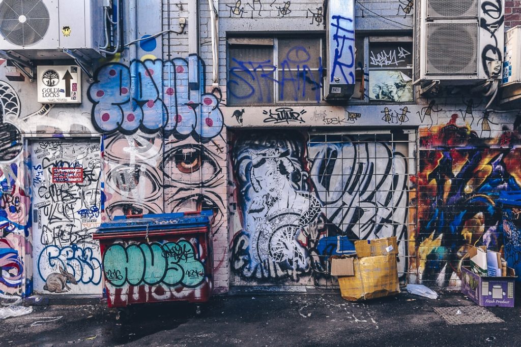 Street art Melbourne - Australie