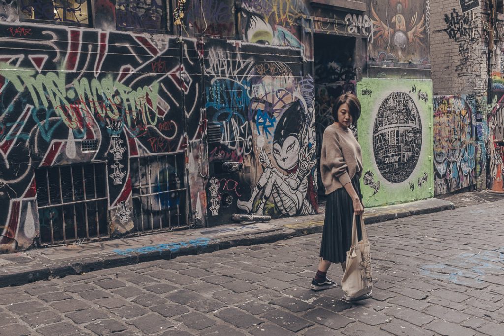 Shooting sur Hosier Lane - Melbourne, Australie