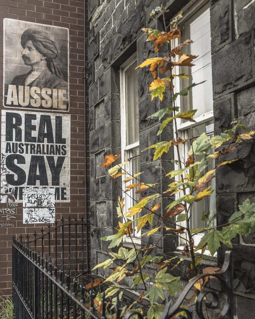Aussie - Street art Melbourne - Australie