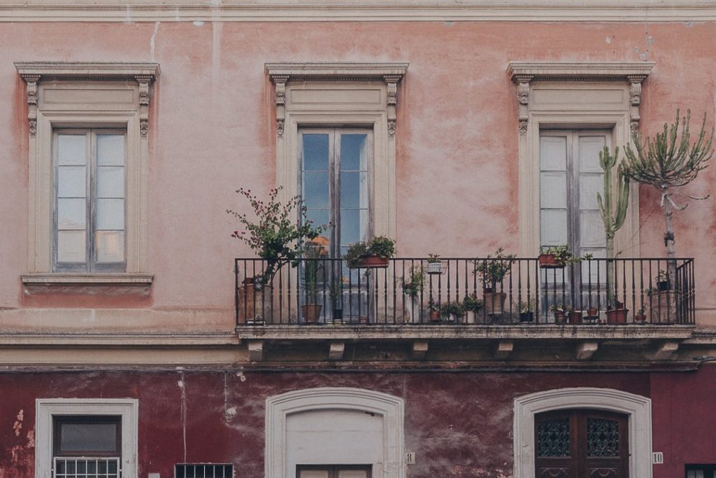 Balcons fleuri de Lecce