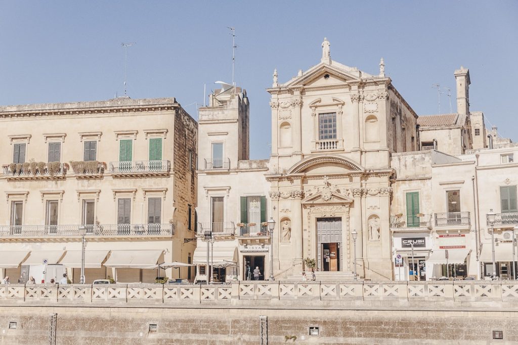 façades baroques des rues de Lecce