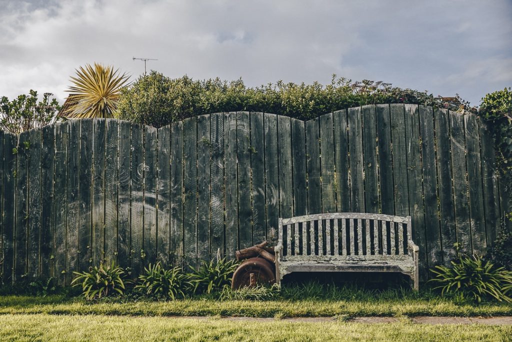 voyage en cornouailles angleterre - banc sentier cotier port de charlestown