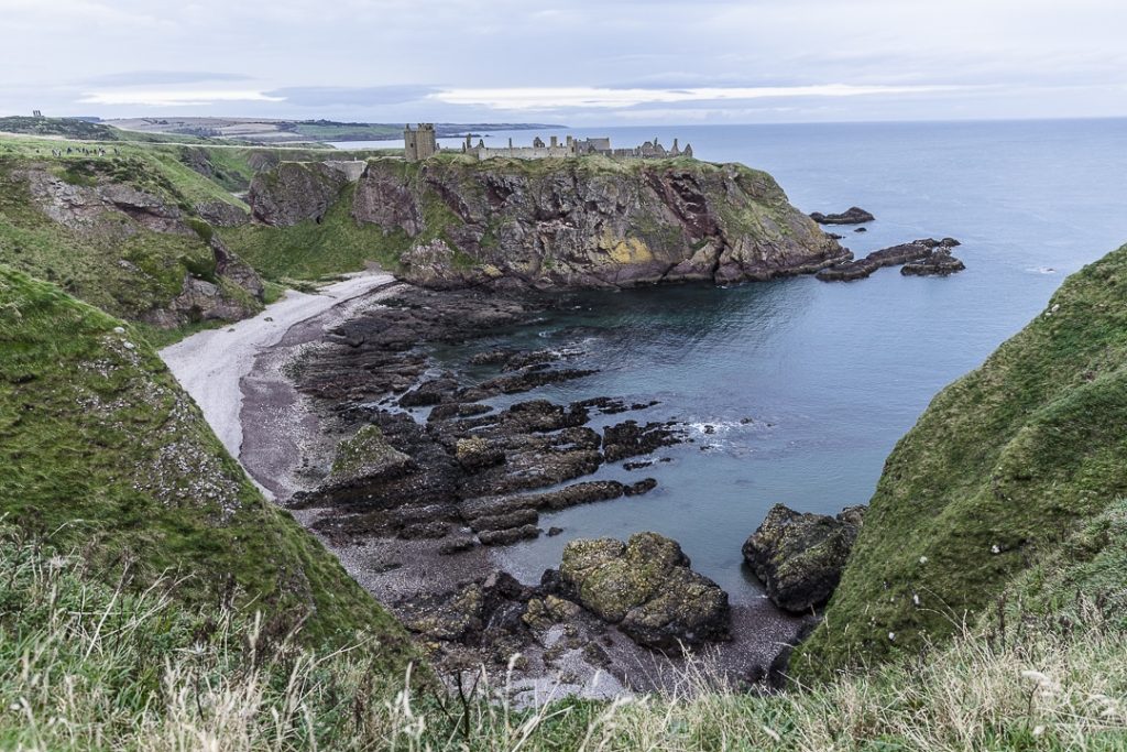 Vue sur le chateau de Dunottar #ecosse #scotspirit