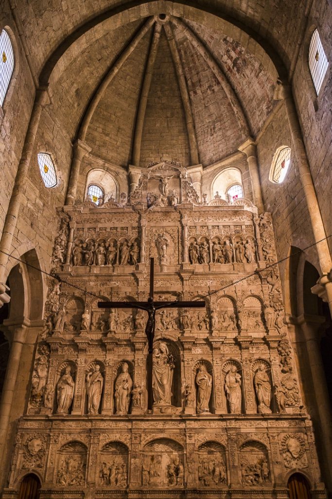 Retable de l'église du monastère de Poblet #castalogne #rutadelcister #roadtrip