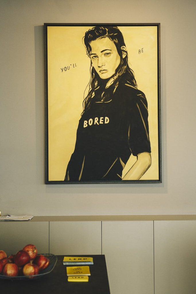 Art contemporain au Lend Hotel à Graz - autriche