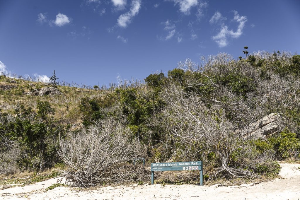 Cataran bay sir Border Island dans les iles Whitsundays #australie #queensland