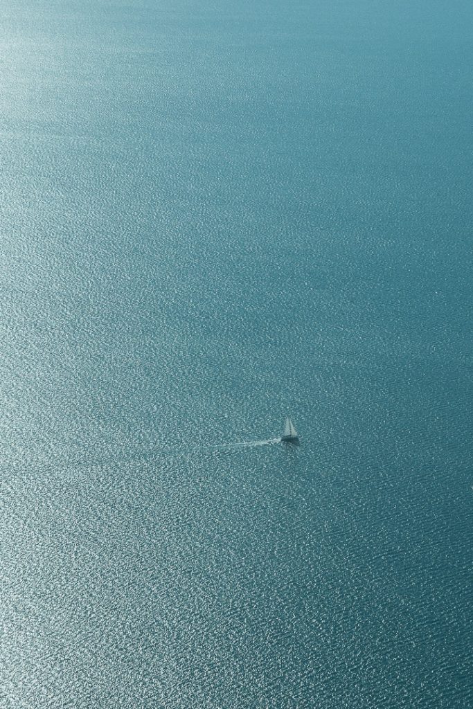 voilier vu du ciel - australie