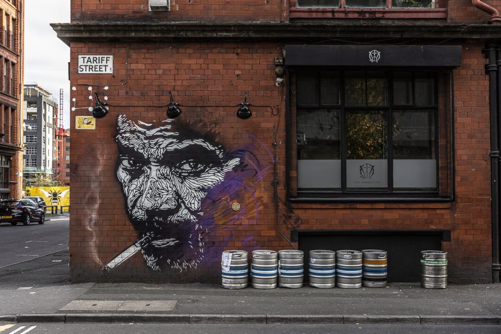 Le fumeur de l'artiste français C215 vu à Manchester #streetart #bestofMCR #lovegreatbritain