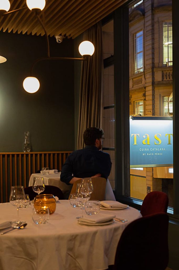 Tast restaurant du chef catalan Paco Perez (multi-étoilé en Catalogne) #bestofMCR #lovegreatbritain #angleterre