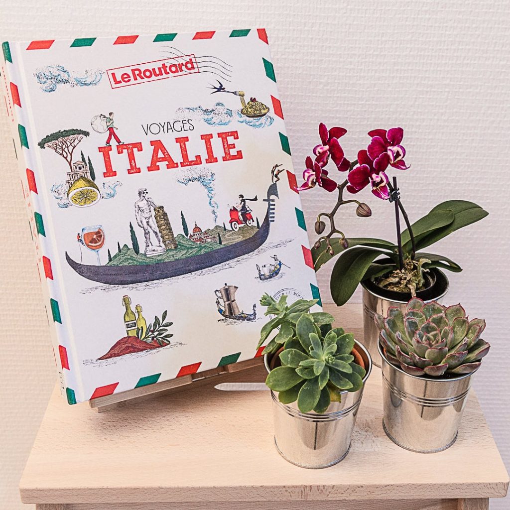 Beau livre de voyage sur l'Italie Le Routard / Hachette