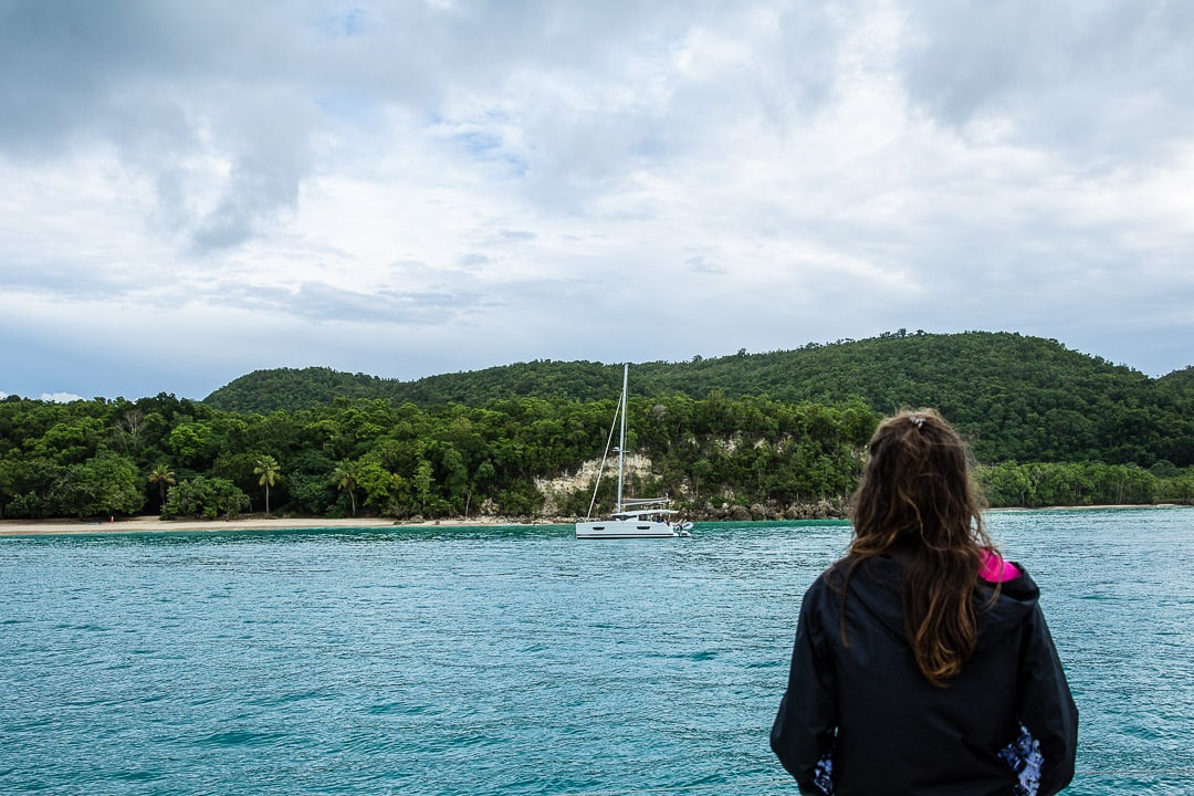 Arrive à l'anse Canot sur Marie Galante #ilesdeguadeloupe