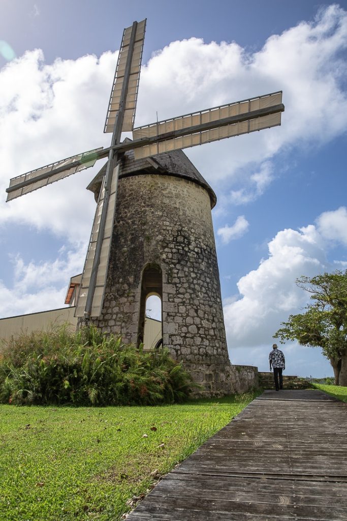 Le moulin de la distillerie Bellevue à Marie Galante #ilesdeguadeloupe