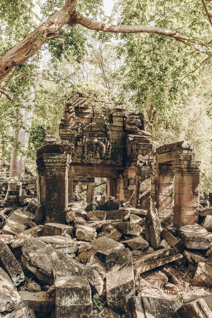Ruines du temple de Banteay Chhmar - cambodge
