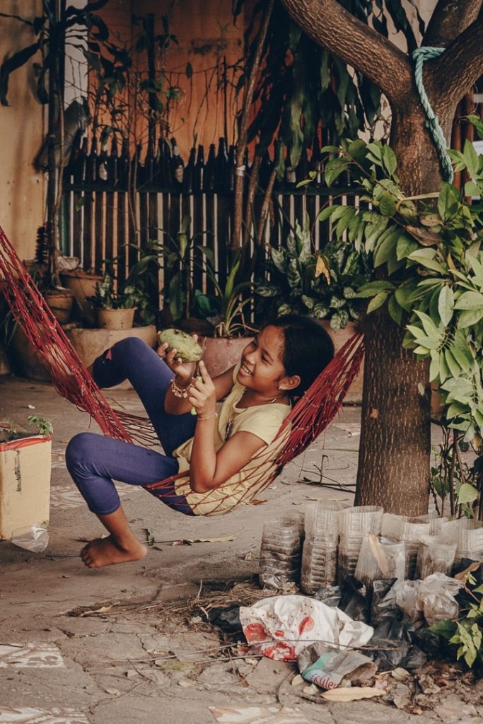 Joie de vivre à Kampot, Cambodge